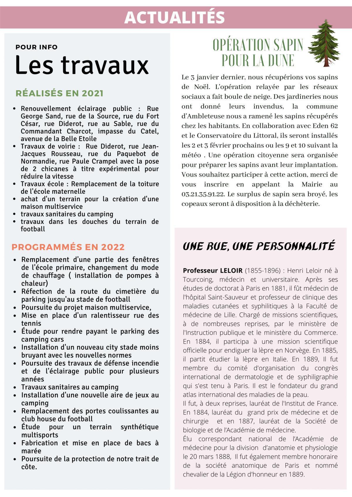 Le Lien Wissantais de Janvier-Février 2022 est en ligne Le Lien Wissantais de Janvier-Février 2022 est en ligne