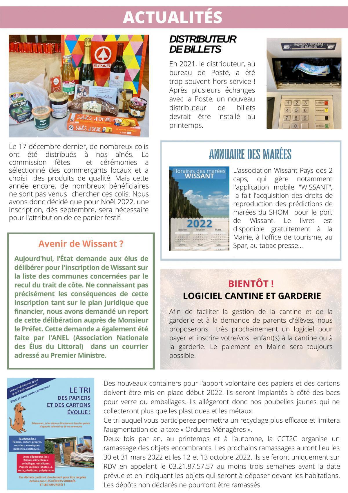 Le Lien Wissantais de Janvier-Février 2022 est en ligne Le Lien Wissantais de Janvier-Février 2022 est en ligne