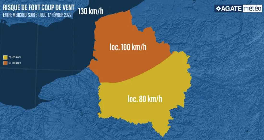 Une tempête annoncée cette semaine dans les Hauts-de-France Une tempête annoncée cette semaine dans les Hauts-de-France
