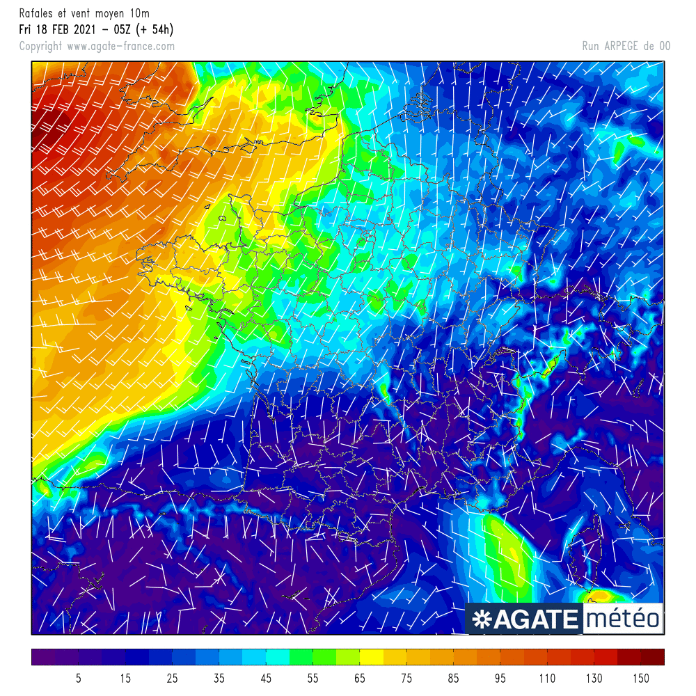 Confirmation de la tempête Eunice pour ce vendredi ! Confirmation de la tempête Eunice pour ce vendredi !