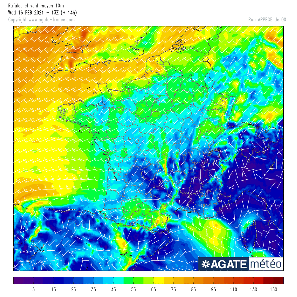 Confirmation de la tempête Eunice pour ce vendredi ! Confirmation de la tempête Eunice pour ce vendredi !