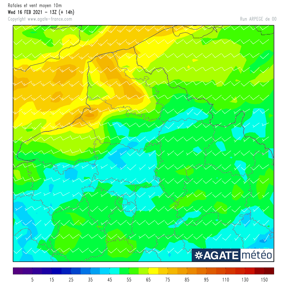 Confirmation de la tempête Eunice pour ce vendredi ! Confirmation de la tempête Eunice pour ce vendredi !