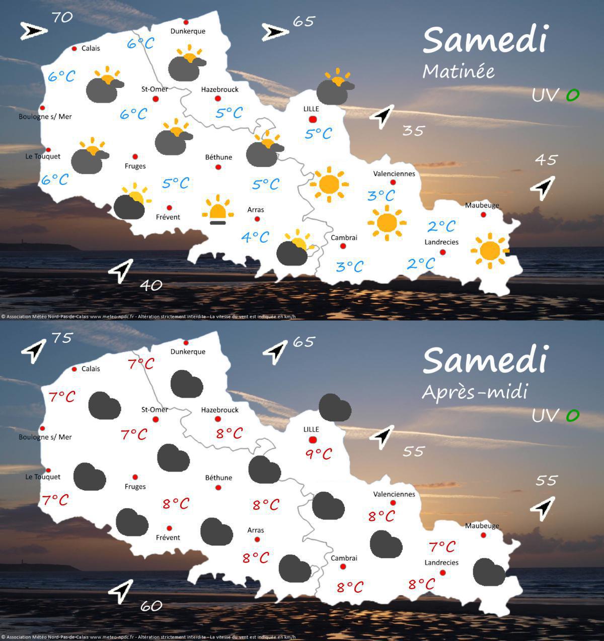 Un nouveau coup de vent est attendu samedi en fin de journée Un nouveau coup de vent est attendu samedi en fin de journée