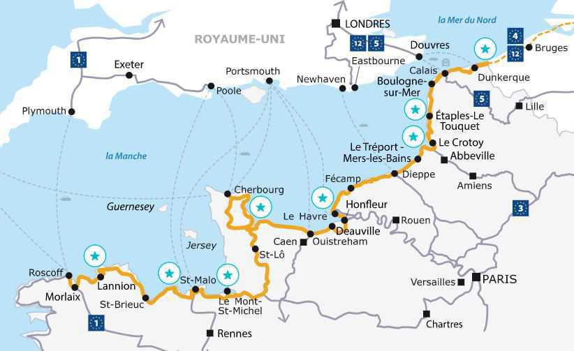 La Vélomaritime - de Boulogne à Calais La Vélomaritime - de Boulogne à Calais