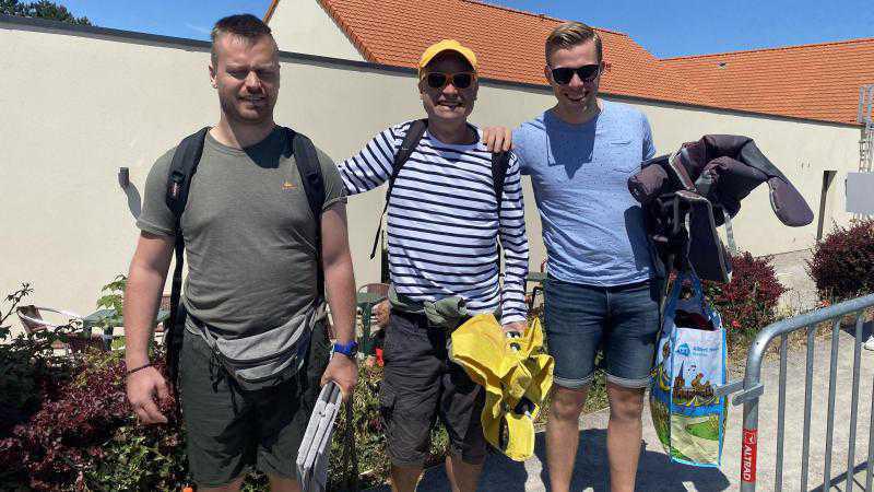 Au cap Blanc-Nez, l’ambiance du Tour de France est internationale! Au cap Blanc-Nez, l’ambiance du Tour de France est internationale!
