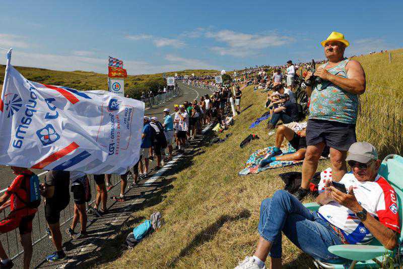 Tour de France au cap Blanc-Nez: «On se croirait dans un col des Alpes!»