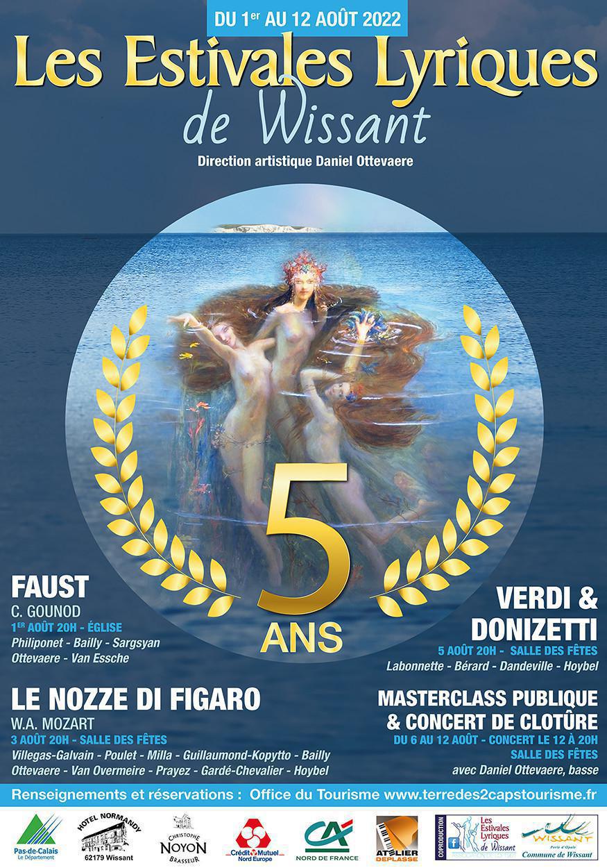 Les Estivales Lyriques de Wissant reviennent le 1er août