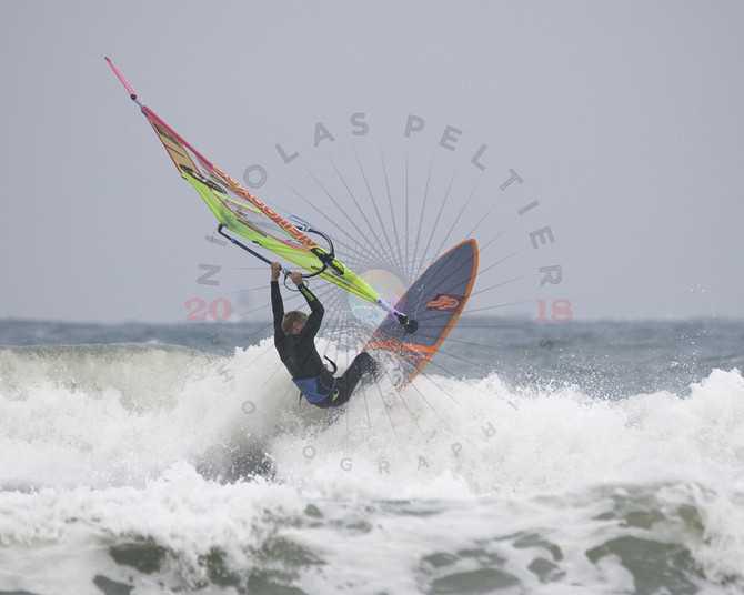 Le spot de windsurf de Wissant, par Jules Denel