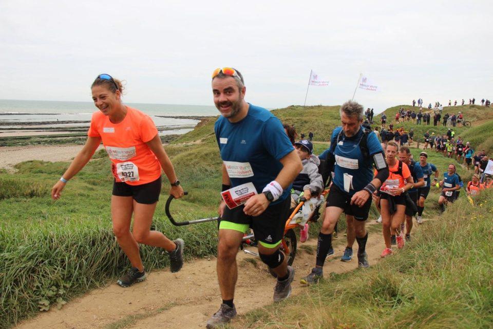Trail Côte d'Opale : Timothée et son papa participent pour sensibiliser aux enfants porteurs de handicap