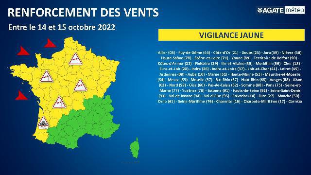 Semaine prochaine: vers un possible coup de vent au Nord Semaine prochaine: vers un possible coup de vent au Nord