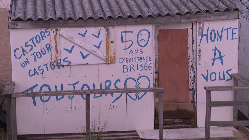 Les occupants des chalets de la plage de Blériot débutent leur démantèlement, "c'était une fabrique à souvenirs"