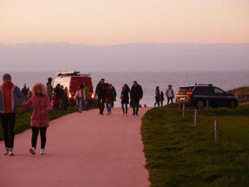 Au pied du Cap Blanc Nez, une mine retrouvée par des promeneurs Au pied du Cap Blanc Nez, une mine retrouvée par des promeneurs