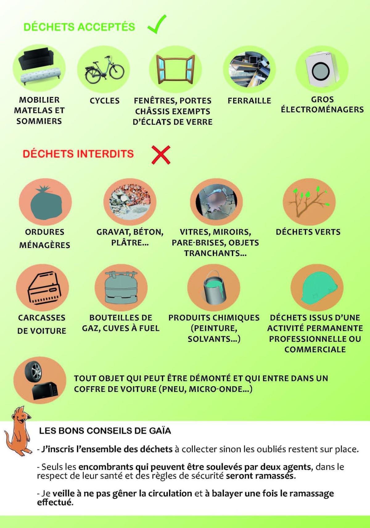 Ramassage des encombrants Ramassage des encombrants