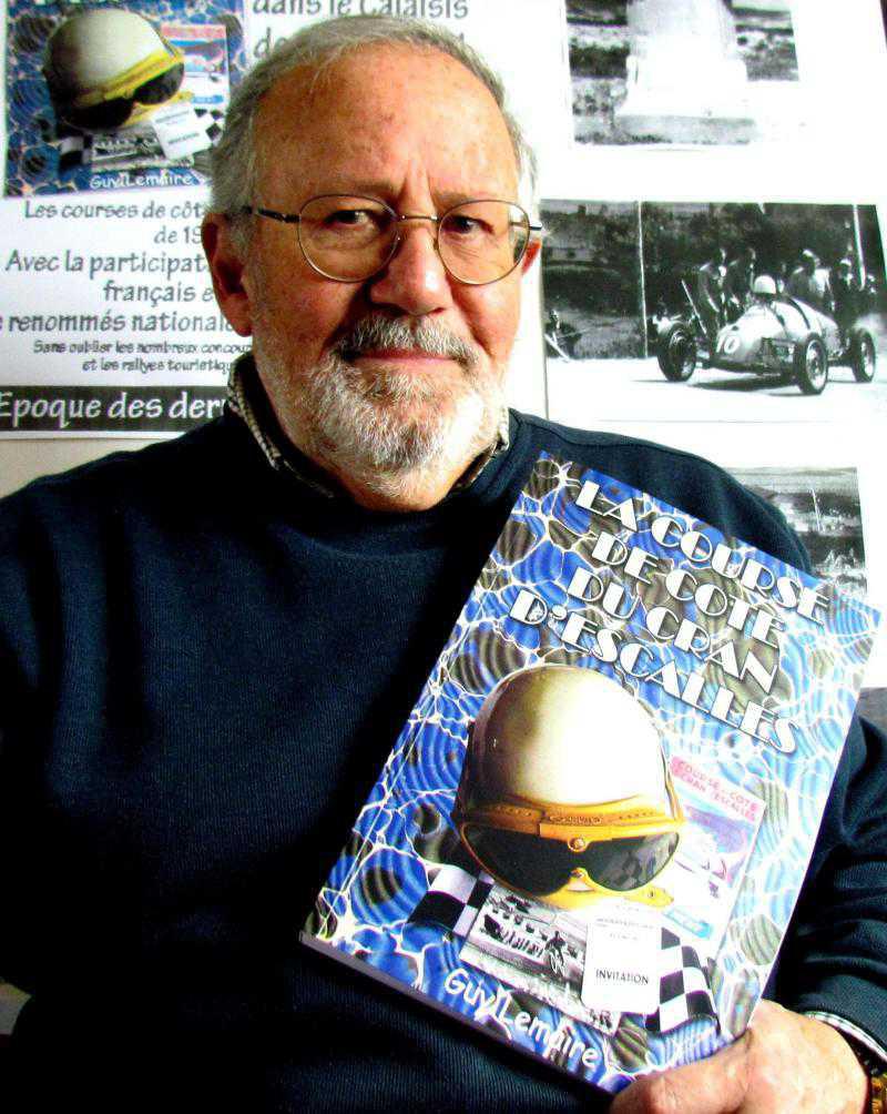 Coulogne: Guy Lemaire signe son deuxième livre, sur la course de côte, au cran d’Escalles Coulogne: Guy Lemaire signe son deuxième livre, sur la course de côte, au cran d’Escalles