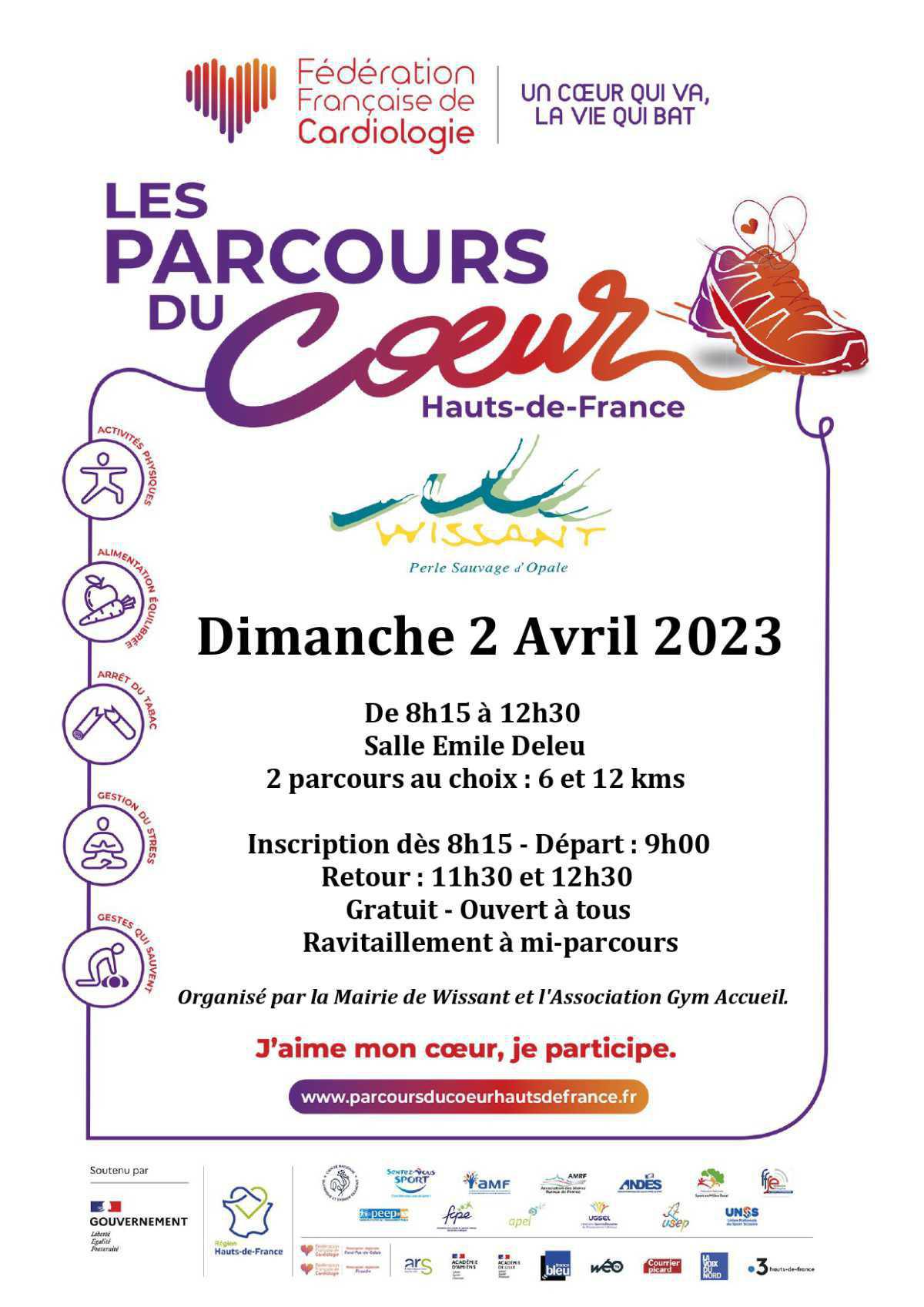 Parcours du Cœur 2023 Parcours du Cœur 2023