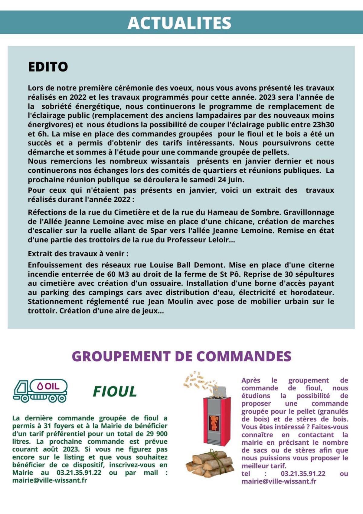 Le Lien Wissantais de Janvier Février Mars 2023 est en ligne Le Lien Wissantais de Janvier Février Mars 2023 est en ligne