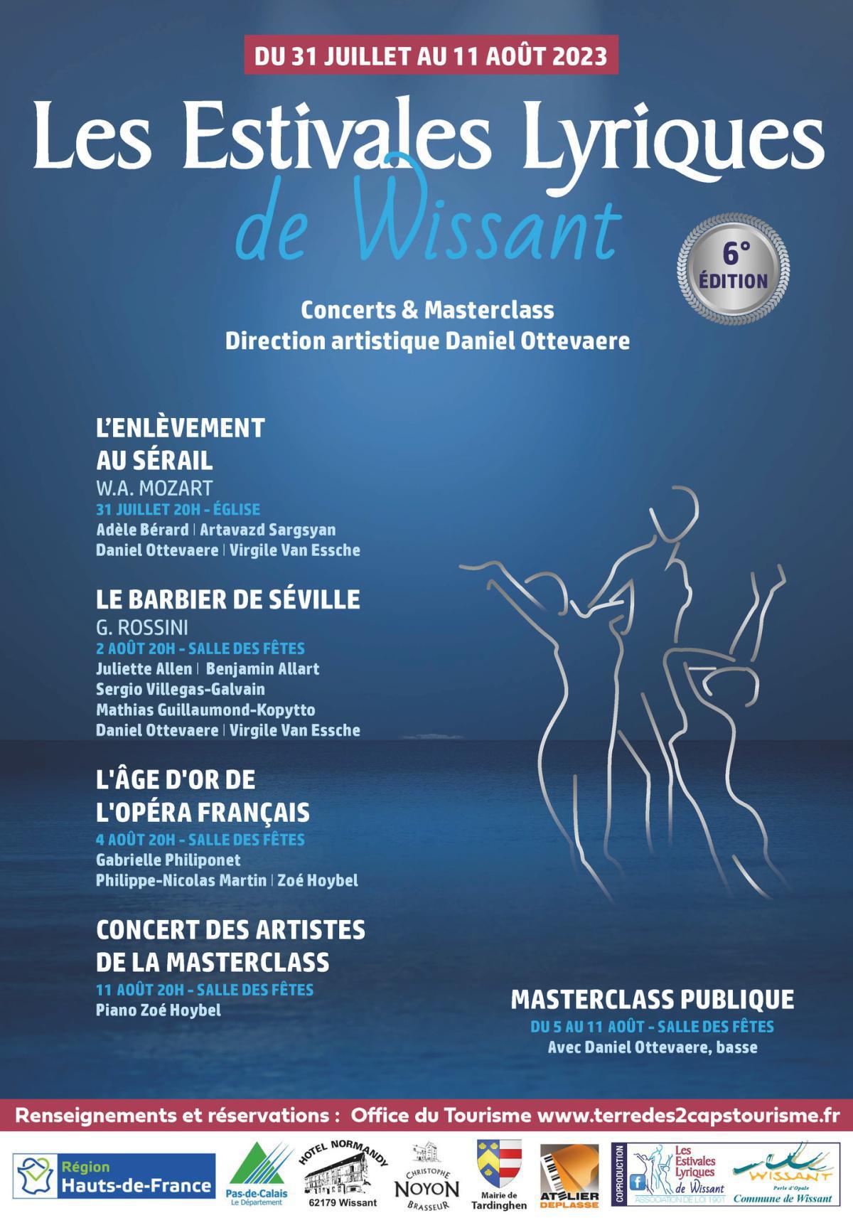 Les Estivales lyriques - Wissant 2023 Les Estivales lyriques - Wissant 2023