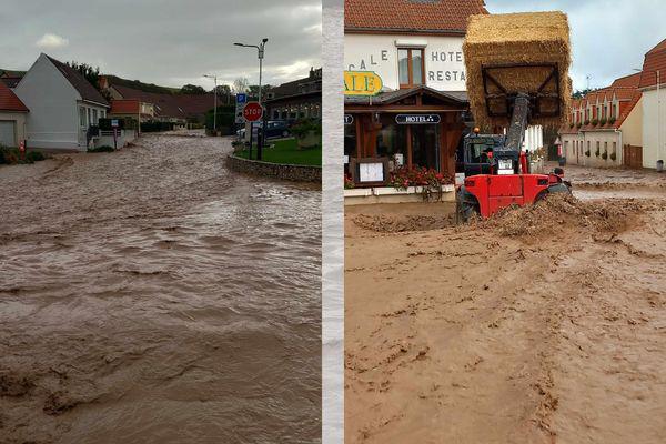 "Ça a été intense et soudain" : des villages de la Côte d’Opale partiellement inondés "Ça a été intense et soudain" : des villages de la Côte d’Opale partiellement inondés