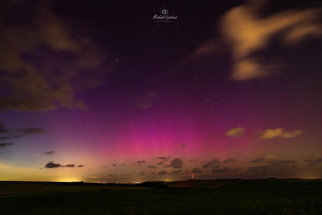 "Des tons violets et rouges au-dessus du cap Blanc-Nez, vous imaginez ?" : des aurores boréales photographiées dans le ciel du Pas-de-Calais "Des tons violets et rouges au-dessus du cap Blanc-Nez, vous imaginez ?" : des aurores boréales photographiées dans le ciel du Pas-de-Calais