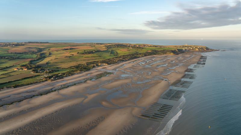 Vol au-dessus du Boulonnais : Tardinghen, un spectacle de tous les instants Vol au-dessus du Boulonnais : Tardinghen, un spectacle de tous les instants