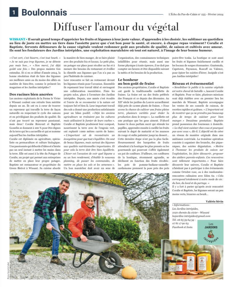 Diffuser l'amour du végétal Diffuser l'amour du végétal