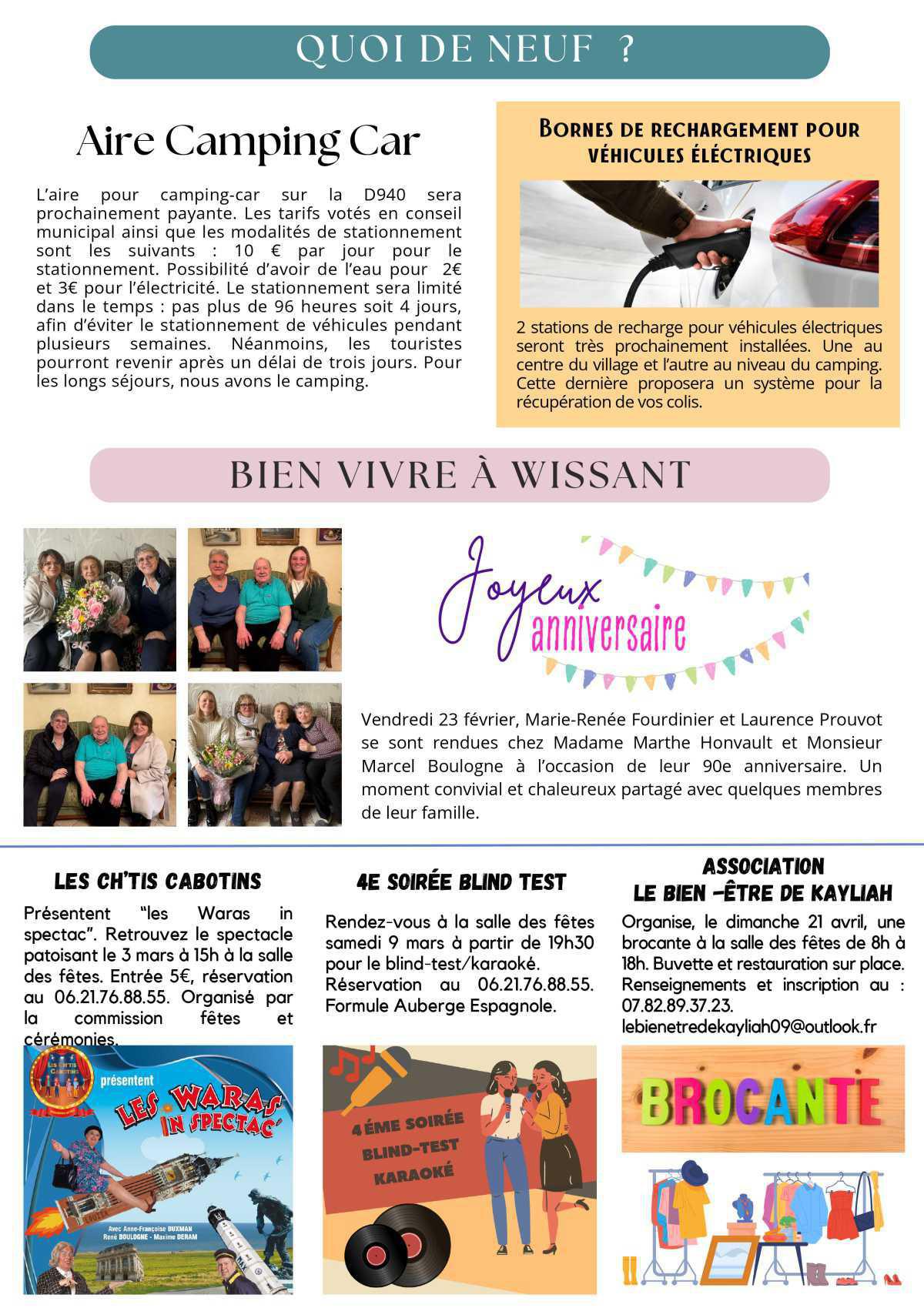 Le Lien Wissantais de Janvier - Février - Mars 2024 est en ligne Le Lien Wissantais de Janvier - Février - Mars 2024 est en ligne