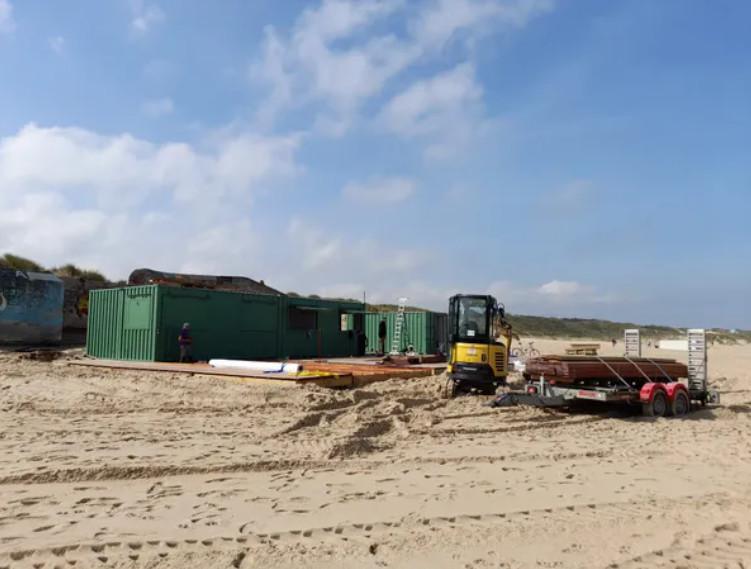 Les chalets de Blériot de retour sur la plage de Sangatte : "On va être bien !" Les chalets de Blériot de retour sur la plage de Sangatte : "On va être bien !"