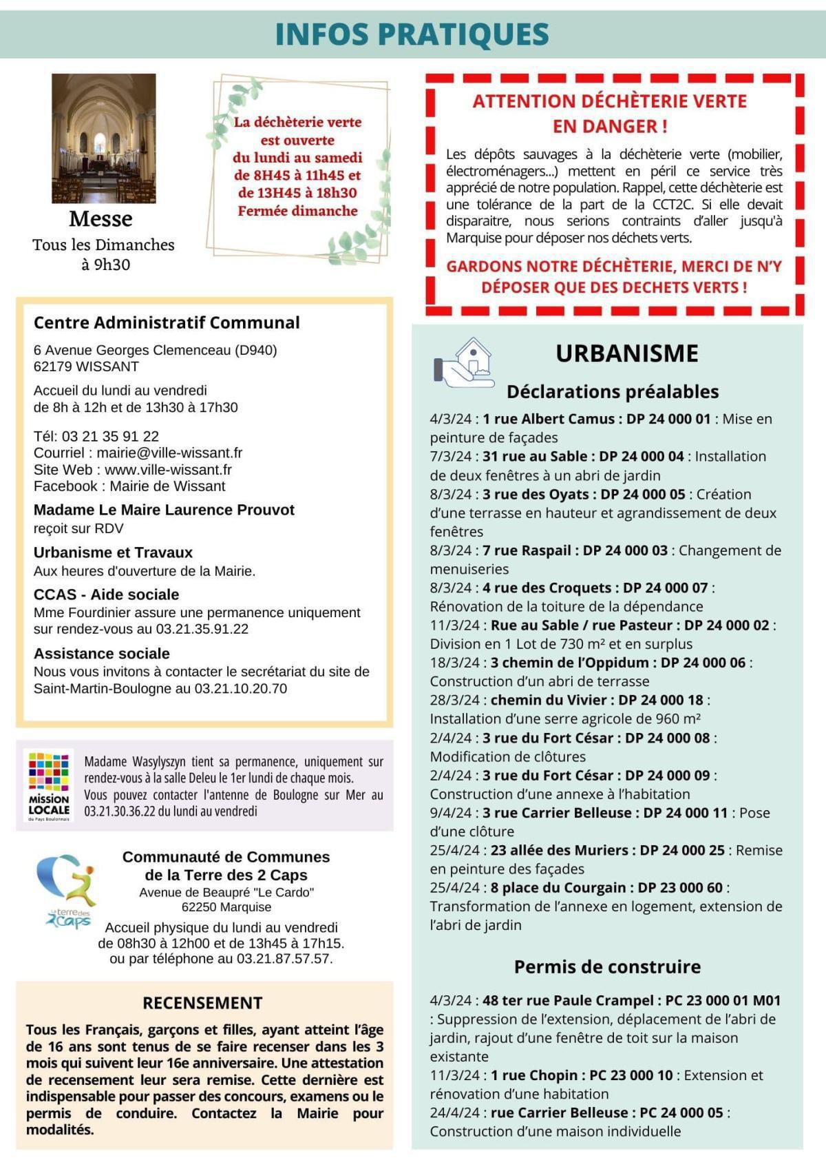 Le Lien Wissantais de Avril-Mai-Juin 2024 est en ligne Le Lien Wissantais de Avril-Mai-Juin 2024 est en ligne