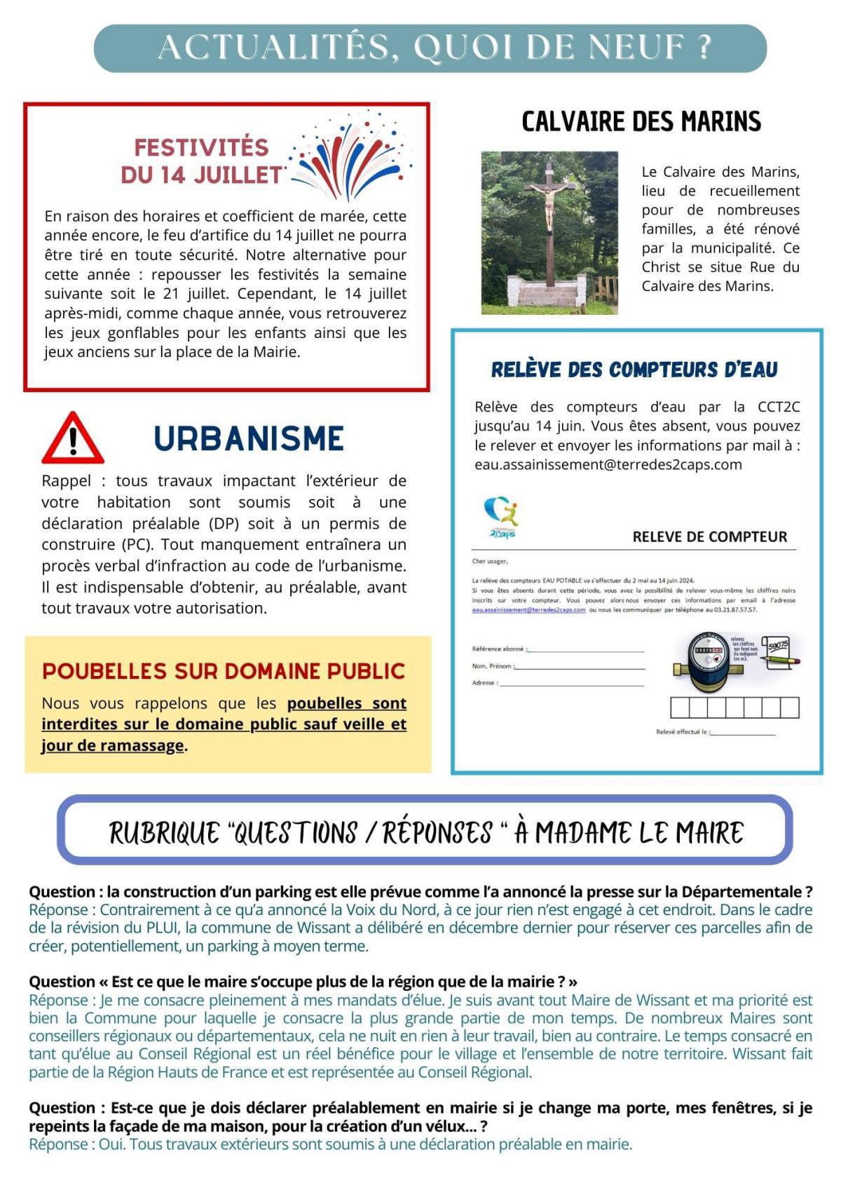 Le Lien Wissantais de Avril-Mai-Juin 2024 est en ligne Le Lien Wissantais de Avril-Mai-Juin 2024 est en ligne