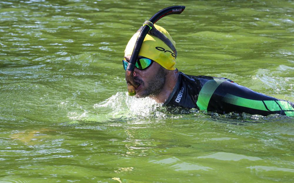 Enzo Bruno, le nageur handisport, s’apprête à traverser la manche: 34 kms dans une eau à 15 degrés Enzo Bruno, le nageur handisport, s’apprête à traverser la manche: 34 kms dans une eau à 15 degrés