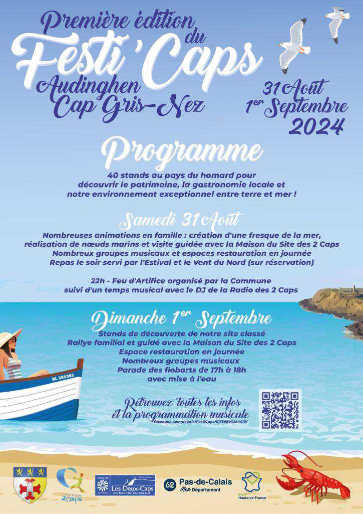 Audinghen organise son premier festival : Festi’Caps au Cap Gris Nez Audinghen organise son premier festival : Festi’Caps au Cap Gris Nez