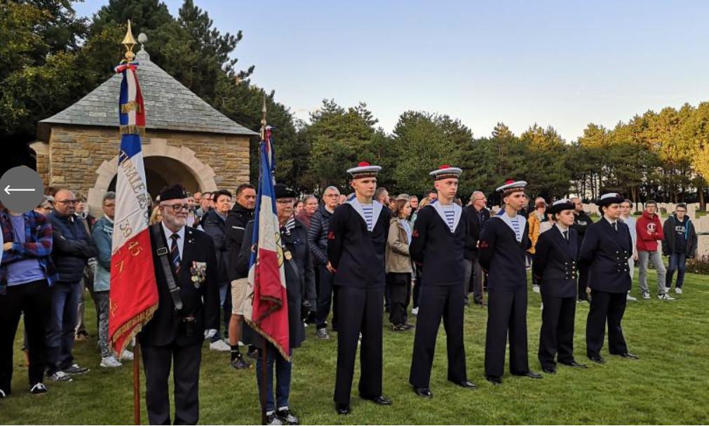 Leubringhen : Les soldats canadiens à l’honneur au cimetière