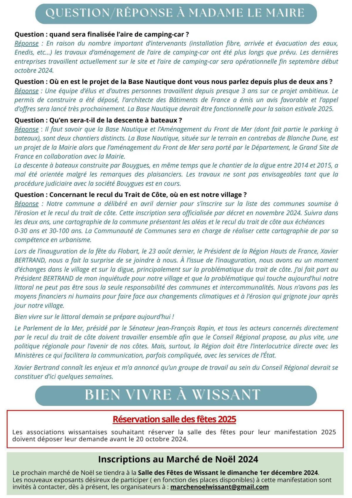 Le Lien Wissantais de Septembre-Octobre-Novembre 2024 est en ligne Le Lien Wissantais de Septembre-Octobre-Novembre 2024 est en ligne