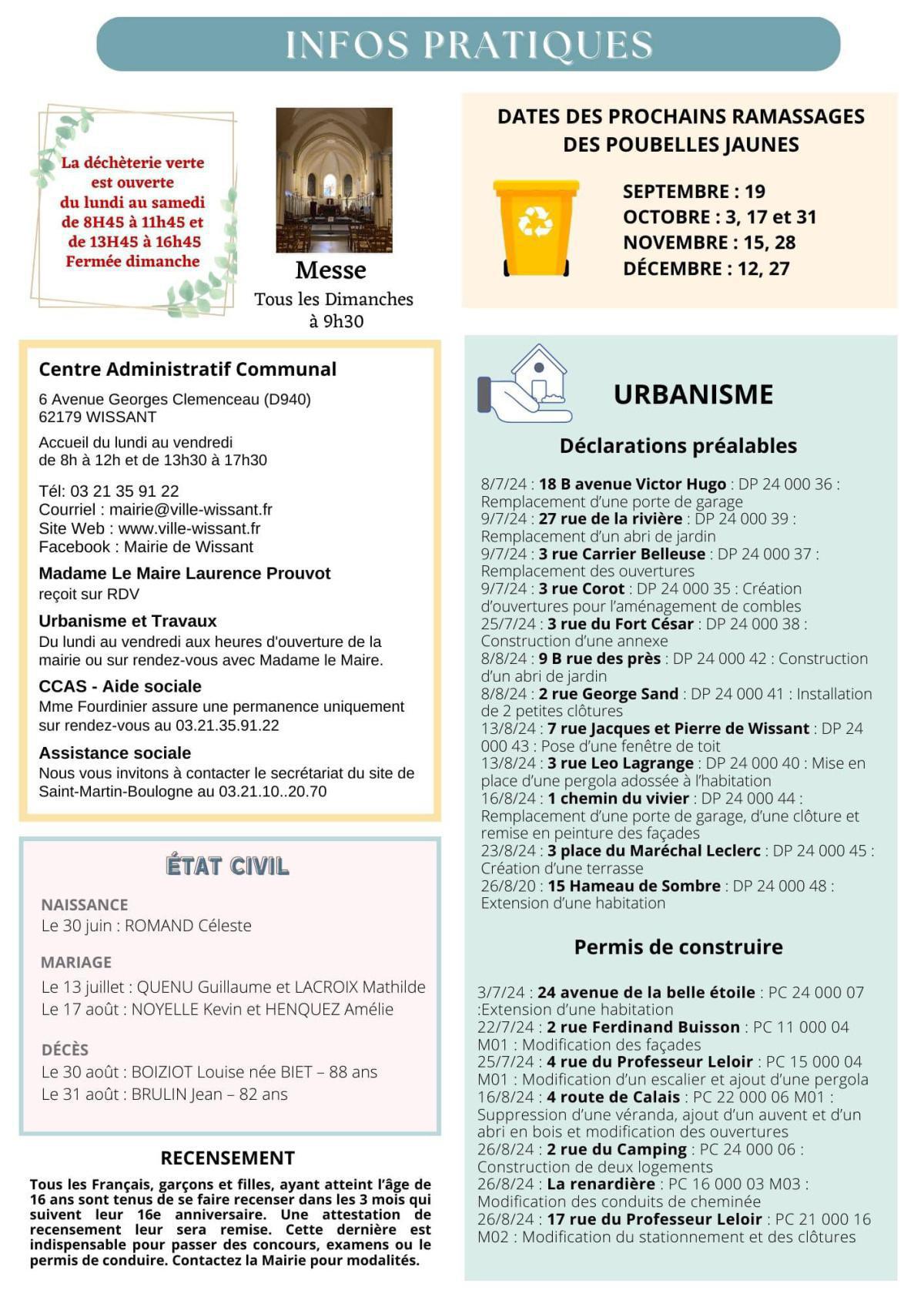 Le Lien Wissantais de Septembre-Octobre-Novembre 2024 est en ligne Le Lien Wissantais de Septembre-Octobre-Novembre 2024 est en ligne