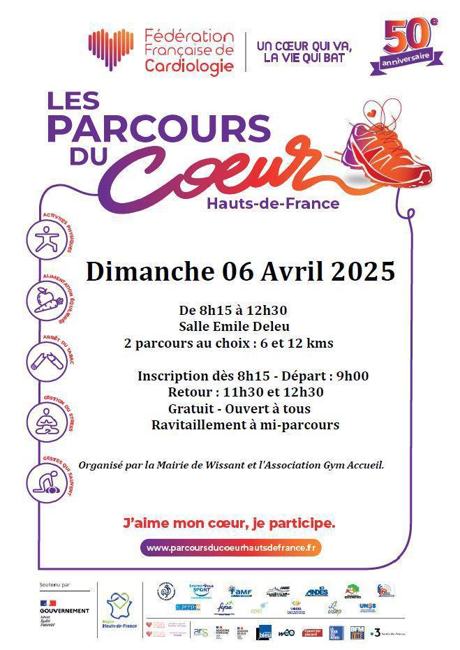 Parcours du Cœur 2025 Parcours du Cœur 2025