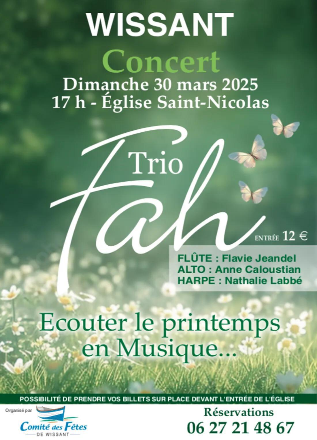 Concert TRIO FAH Concert TRIO FAH