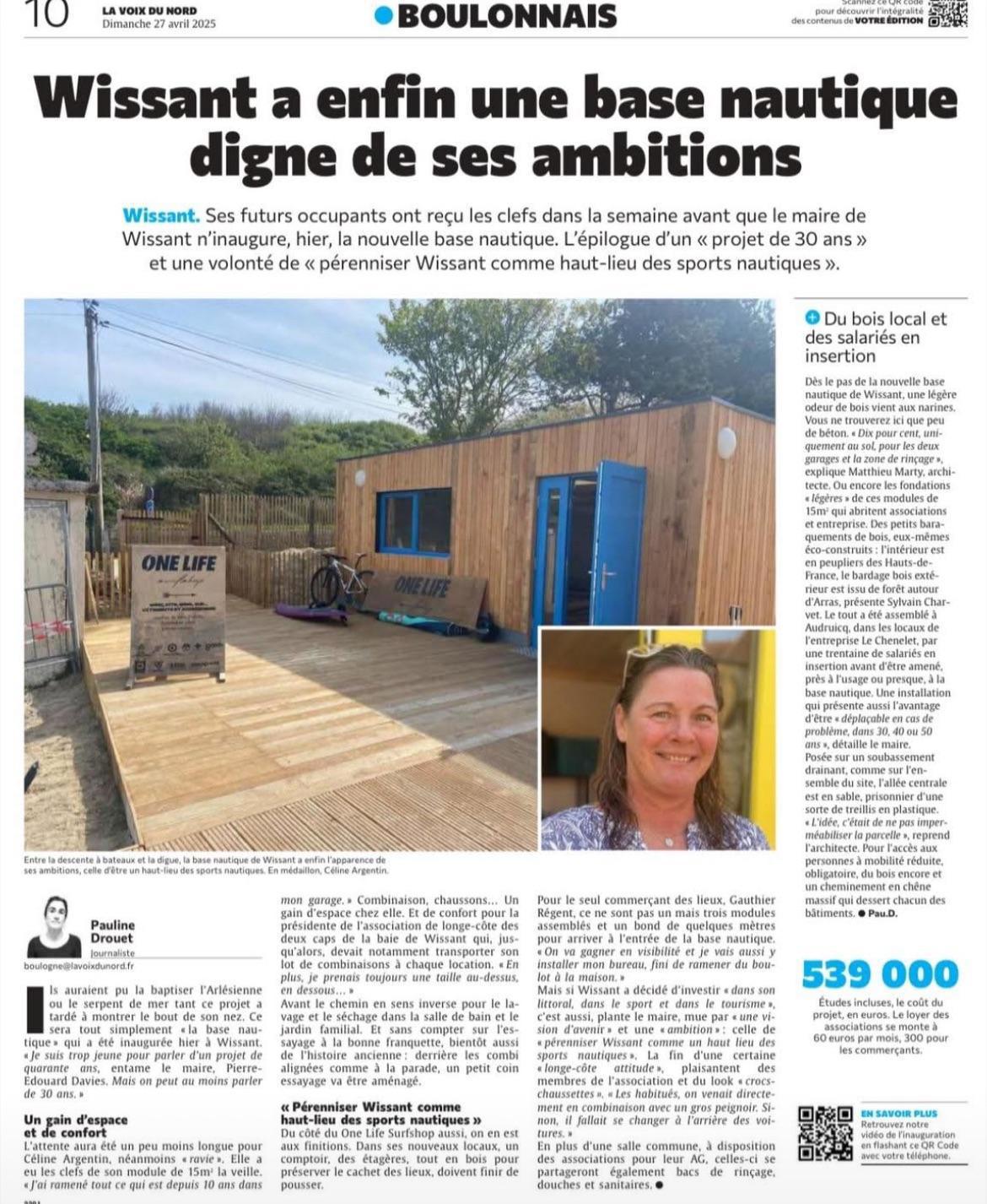 Wissant a enfin une base nautique digne de ses ambitions