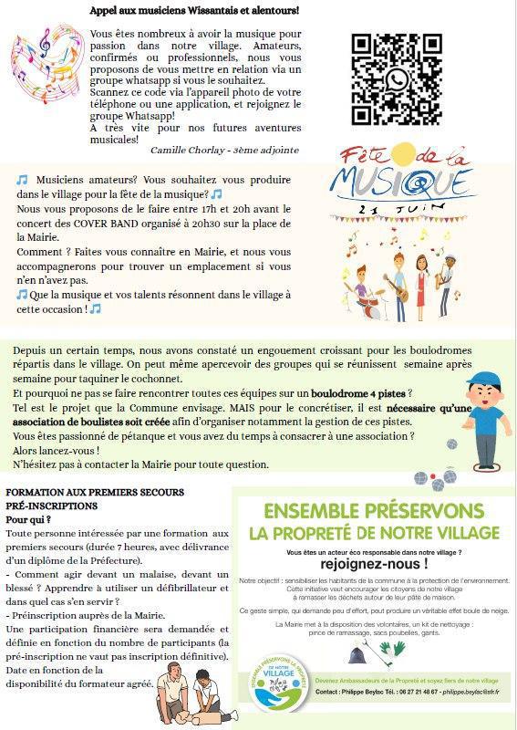 Le Lien Wissantais de Mai 2025 est en ligne