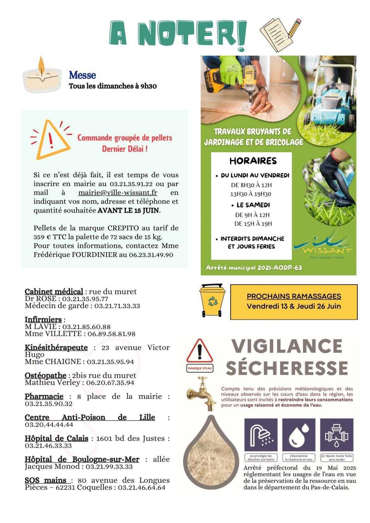 Le Lien Wissantais de Juin 2025 est en ligne