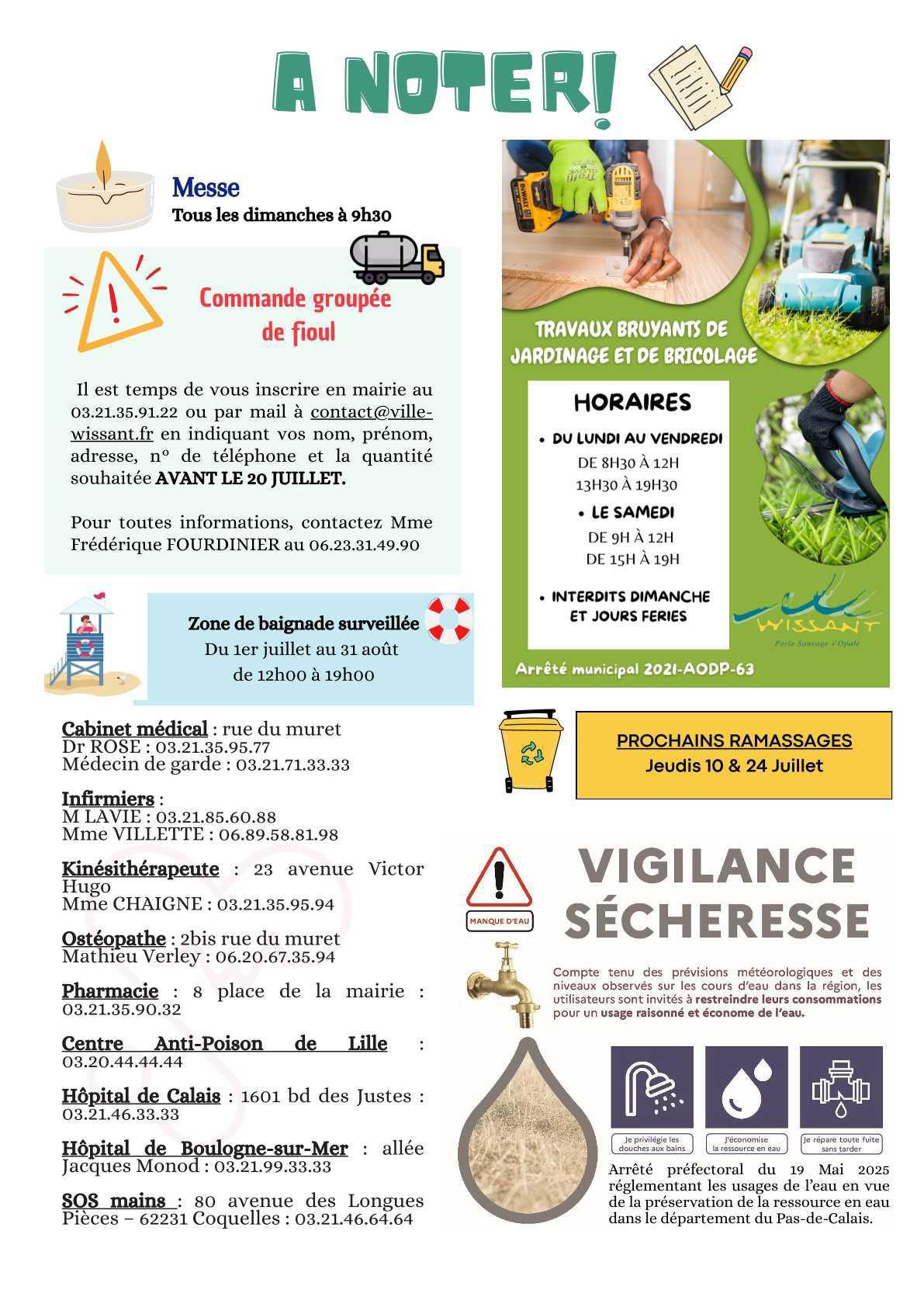 Le Lien Wissantais de Juillet 2025 est en ligne
