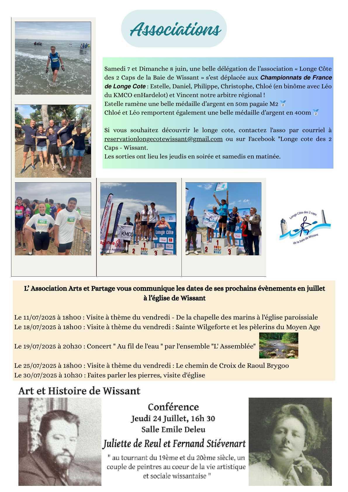 Le Lien Wissantais de Juillet 2025 est en ligne