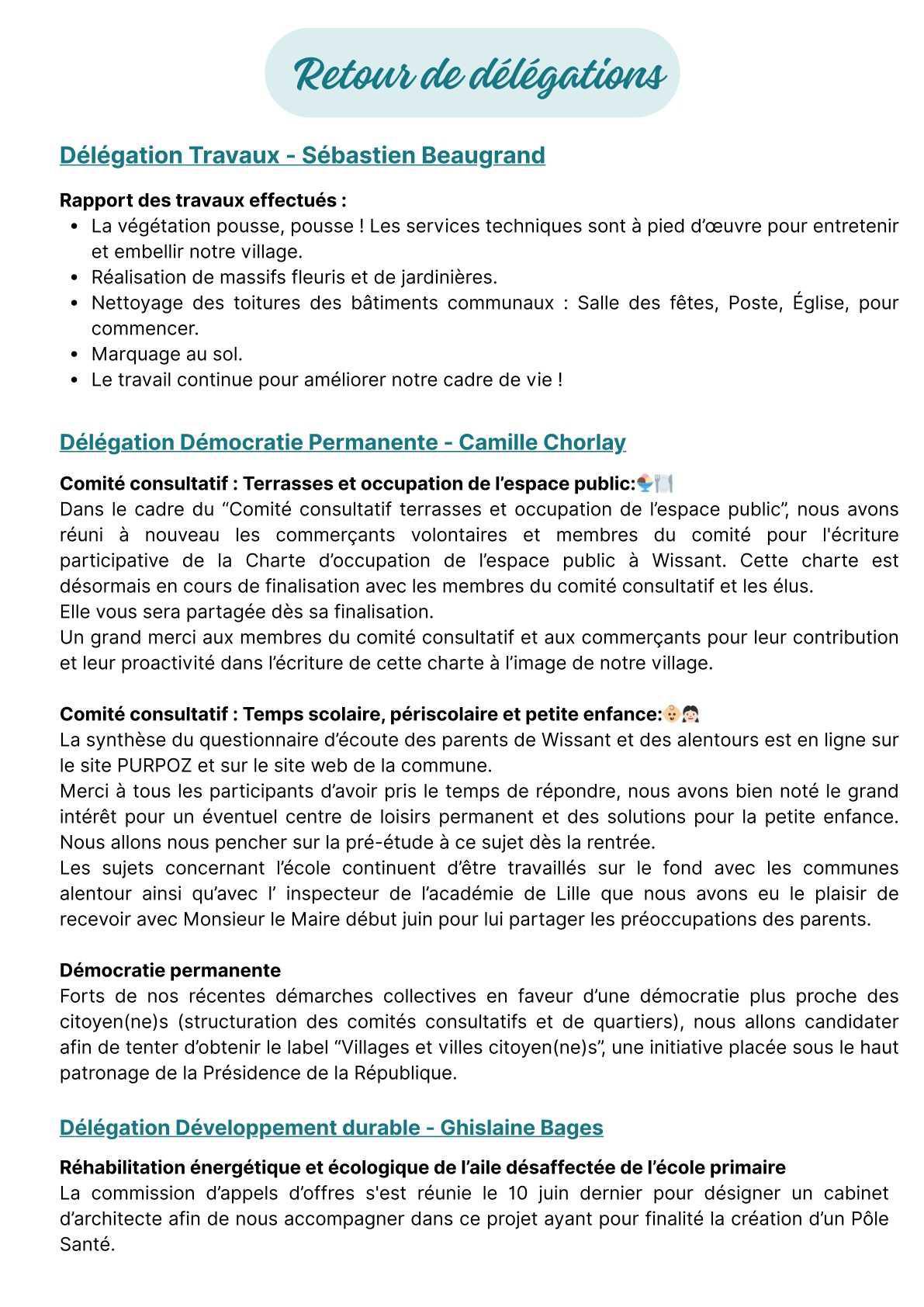 Le Lien Wissantais de Juillet 2025 est en ligne