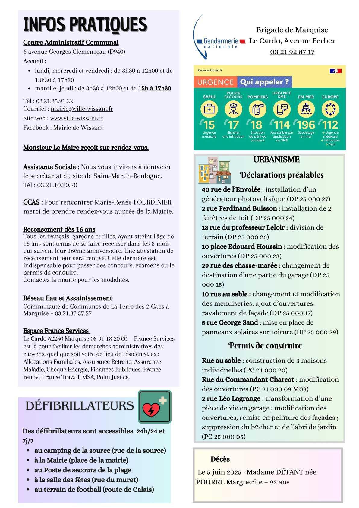 Le Lien Wissantais de Juillet 2025 est en ligne