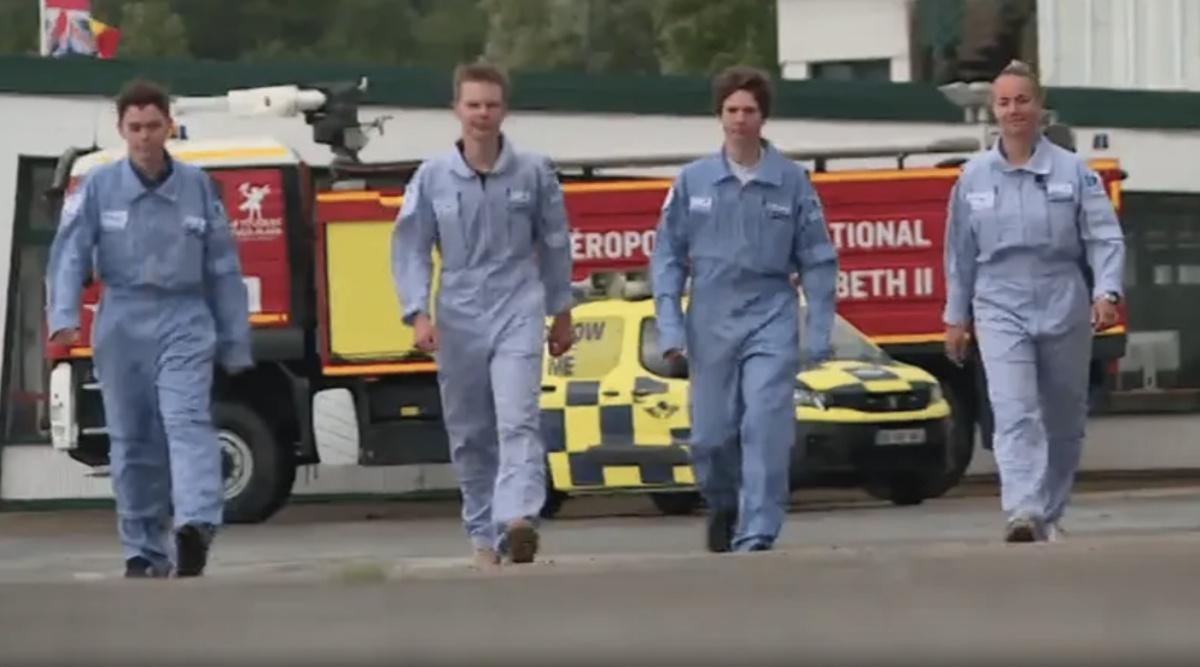 Atterrissage réussi pour première traversée de la Manche en avion 100% électrique, partie du Pas-de-Calais Atterrissage réussi pour première traversée de la Manche en avion 100% électrique, partie du Pas-de-Calais
