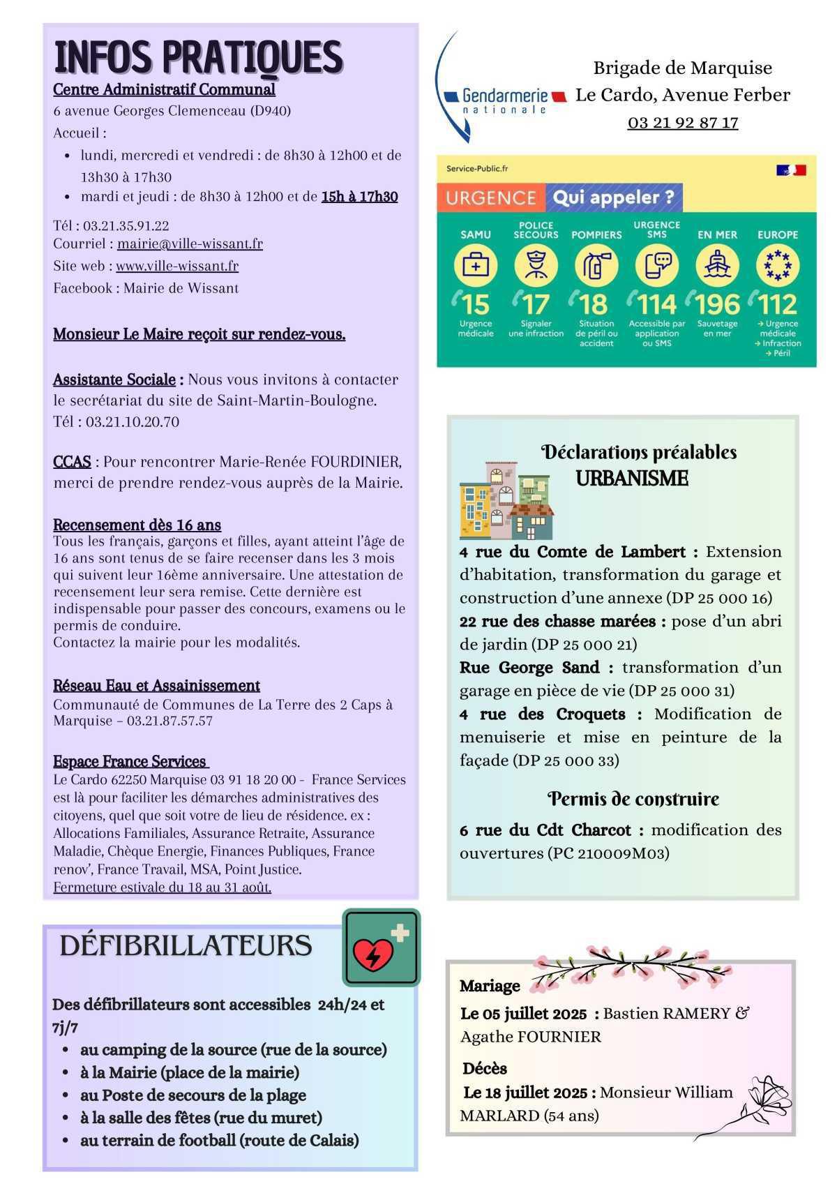 Le Lien Wissantais de Août 2025 est en ligne