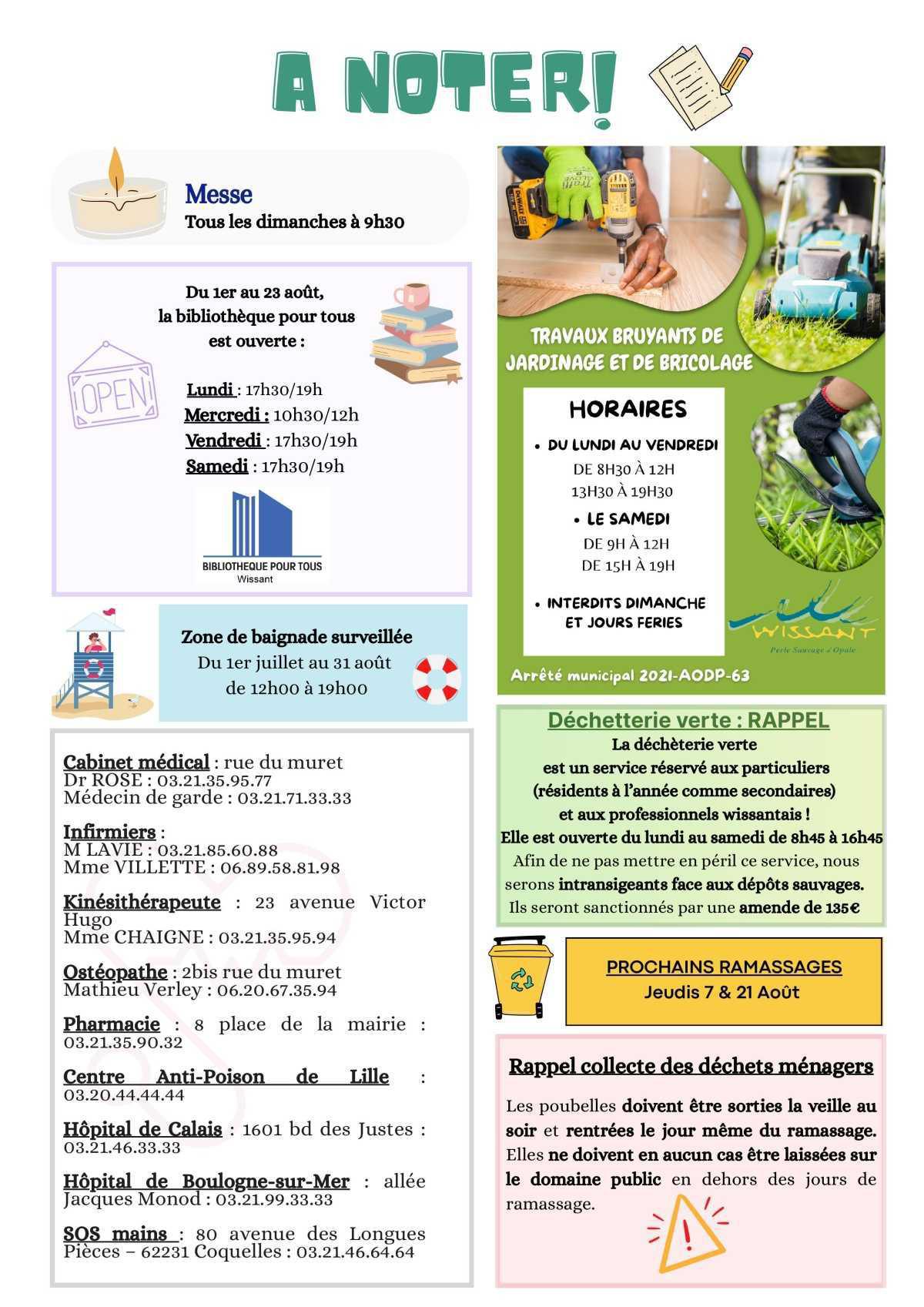 Le Lien Wissantais de Août 2025 est en ligne