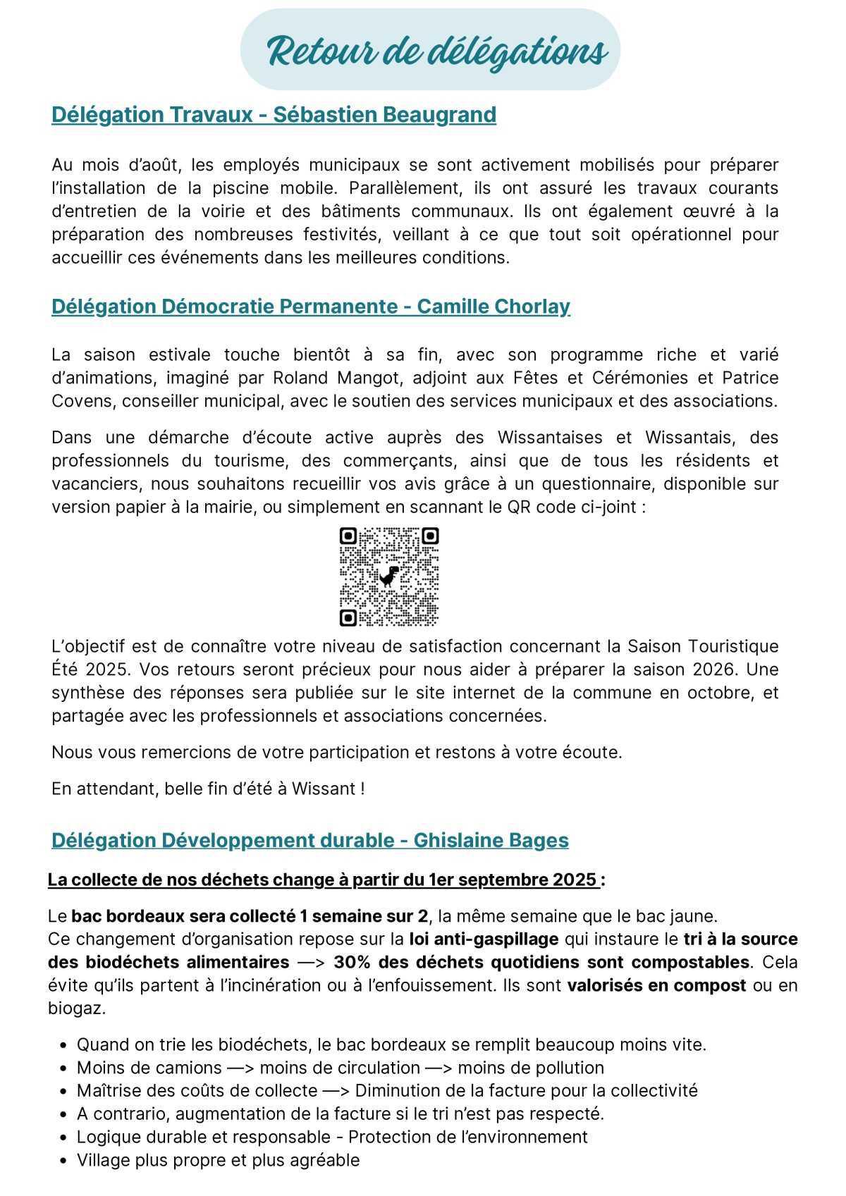 Le Lien Wissantais de Septembre 2025 est en ligne
