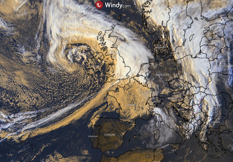 Coup de vent de la Manche à la Belgique ce lundi 15 septembre