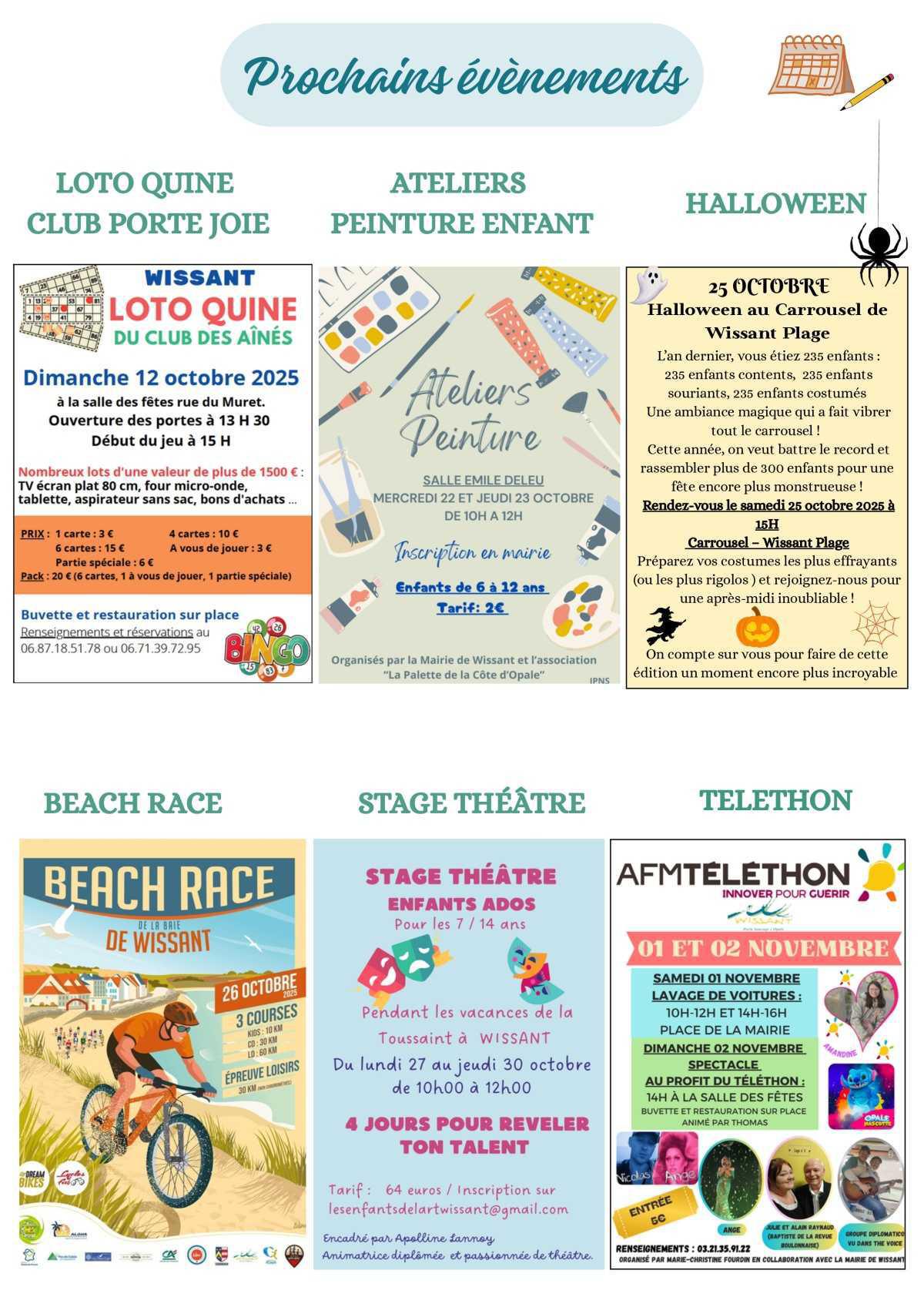 Le Lien Wissantais de Octobre 2025 est en ligne