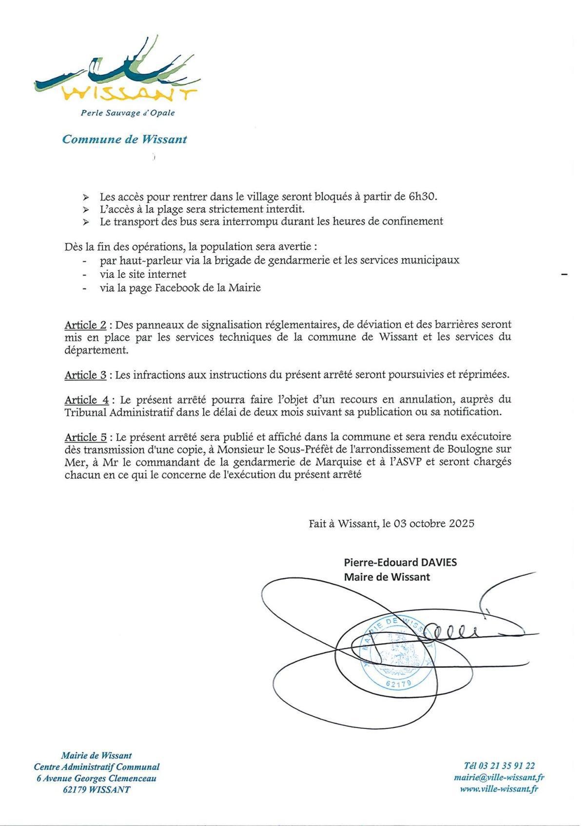 Opération de déminage exceptionnelle à Wissant, le village entièrement confiné Opération de déminage exceptionnelle à Wissant, le village entièrement confiné